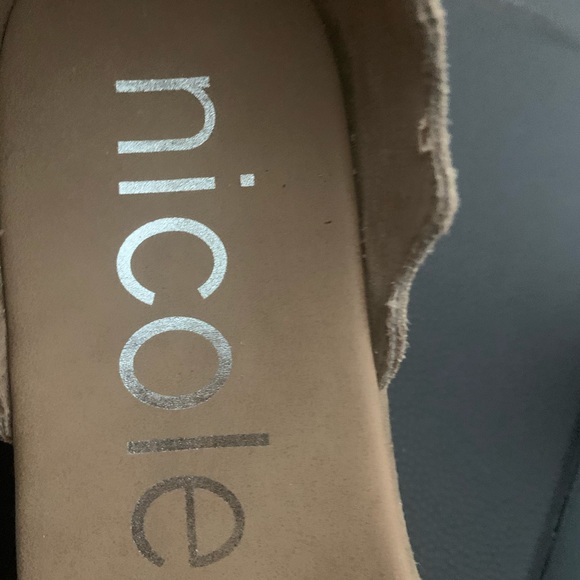 NICOLE - Taupe Suede Wedges - Picture 3 of 6